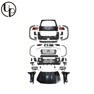 2008-2015 Year LC200 Upgrade to LC300 2021 Year PP Material Car Body Parts for LC200 Body Kit