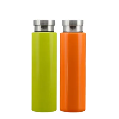 500ML 750ML Personalized Double Wall Stainless Steel Insulated BPA Free Water Bottles with Cover