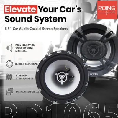 Hot selling 6.5" car audio coaxial stereo speakers two-way coaxial speaker OEM 6.5" car speaker Impedance 4ohm Max Power 250W
