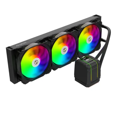 ALSEYE 3pcs Black Color AIO Liquid Cooler CPU Water Cooler M360P-B II for Gaming PC Case