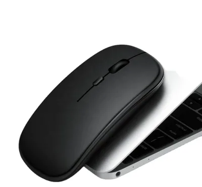 T-Wolf Ultra-Thin Mute Optical Wireless Rechargeable Mouse 2.4GHz USB 4D Custom Logo OEM LED Backlit for Computer