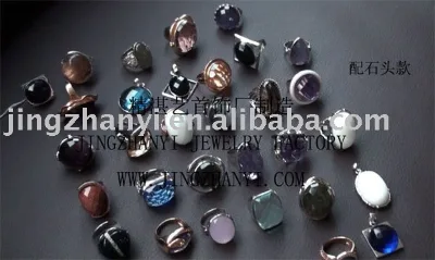 Natural Stone Rings--custom Design Welcome