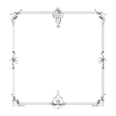 Lightweight Building Material French Style PU Veneer Accessories Decorative Ornaments for Home