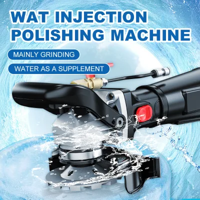 1480W AC Brushless Corded Wet Polisher with Water Injection System for Stone Grinding and Polishing DIY & Industrial Grade