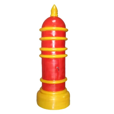 Special Fiberglass Christmas Santa Mailbox Sculpture for Letter Sending/Christmas Decoration