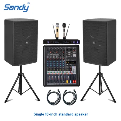 Professional Sound System 10 Inch Active Speaker Full Range Sound Equipment Home Entertainment Ktv