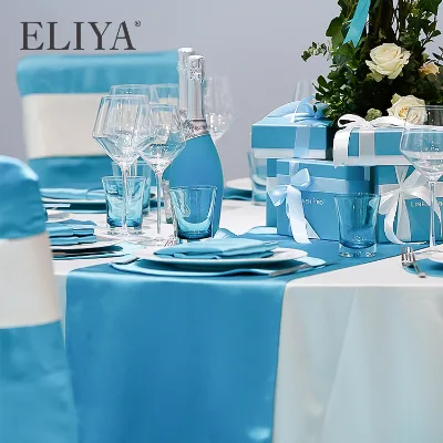 ELIYA Luxurious OEKO-TEX Certified Woven Jacquard Round Wedding Party Banquet Tablecloth/Table Cover