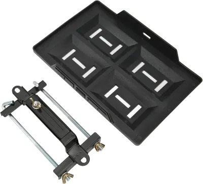 High Quality Car Battery Bracket Metal Hold Down Length 34.5 cm Width 19.3 cm