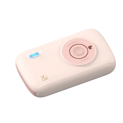 HPRT Cp2100 3inch Wireless PlasticInkless Pocket Portable Thermal Dye-Sublimation Color Photo Printer with 15sec AR Printing