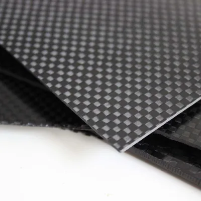 GW 1k 3k Glossy Carbon Panel Board 0.3-100mm Thickness Light Weight Sport Application