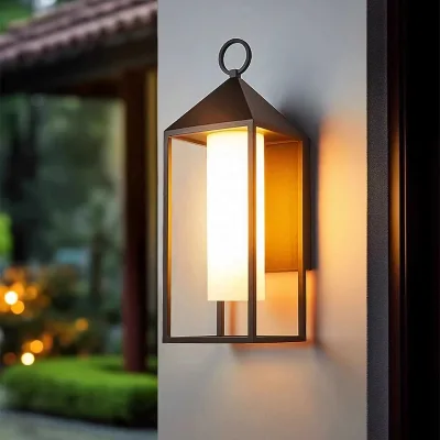 Classic Outdoor Decoration Courtyard E27 Bulb Wall Lamp Outdoor Waterproof Lighting Staircase Porch Garden Luminous
