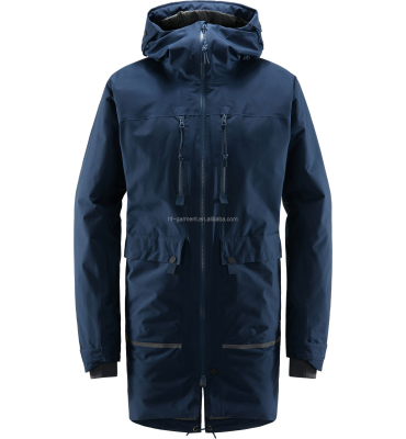 Long Style Recycled Polyester High -performance Waterproof Parka