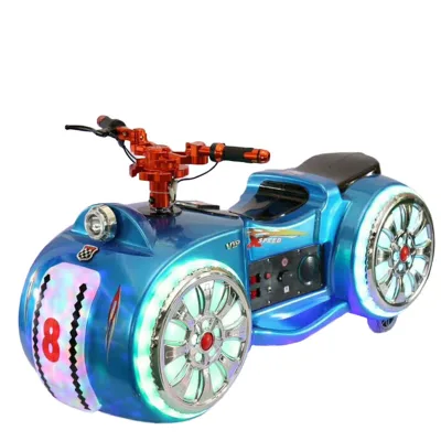 Pengxing Hot Sale Children Amusement Electric Prince Motorcycle Amusement Park Prince Car with Brushless Motor