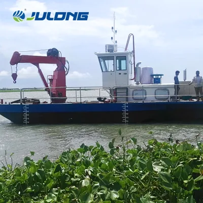 Spot New Reliable Work Boat for Dredging and Efficient Assistance, Built for Heavy Use