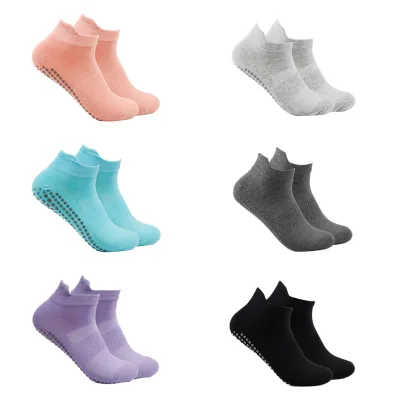 Comforts Low Cut Athletic Running Socks Anti-slip Soccer Football Socks Pilates Yoga Unisex Ankle Cotton Socks