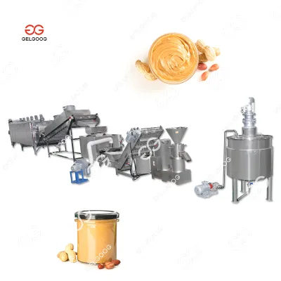 Pistachios Paste Grinder Filling Cashew Sauce Processing Line and Cashew Butter Production Plant