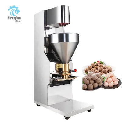 Fully-Automated Commercial Seafood Ngoh Hiang Maker for Manufacturing Plant Fishball and Meatball