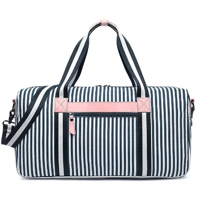 Custom Travelling Waterproof Duffle Bag Ladies Duffel Gym Sports Luggage Travel Bags for Men Women with Shoe Compartment