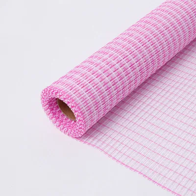 High Quality Mixed Color Mesh Mesh Flower Packaging Decorative Material