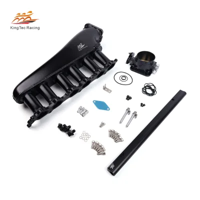 Racing Intake Manifold for Toyota Supra 2JZGTE MKIV 1993 1994 1995 1996 1997 Twin Turbo Performance Upgrade
