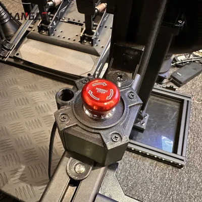 Professional factory produce emergency stop button dedicated four-axis racing motion platform immediate power off