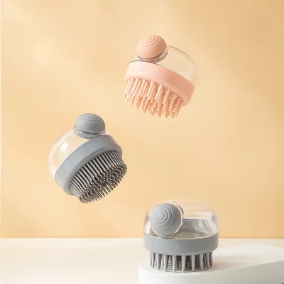 Multifunctional Pet-Bath-Brush for Dog and Cat Washing Shampoo Dispenser