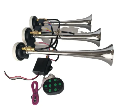 Triad Tone Air Horn ( Zine Pipe ) for Truck with Eight Sounds