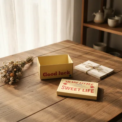 Container Food Paper Boxes for Cookies ChocolatePremium Paper Packaging for Convenient Storage and Serving Packaging Boxes