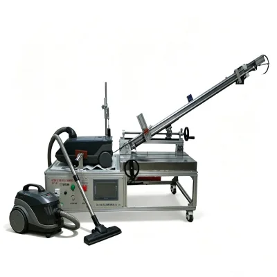UL1017 IEC 60335 Vacuum Cleaner Cord Reel Endurance Tester Retractable Cable Pull Rewind Durability Testing Equipment