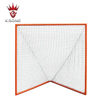 Wholesale High Density 6'*6' NCAA Collegiate Official Lacrosse Goal with Fast Detachable Net