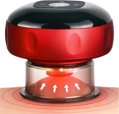 Smart Electric Vacuum Cupping Hijama Cups Guasha Therapy Massager with Infrared Physiotherapy