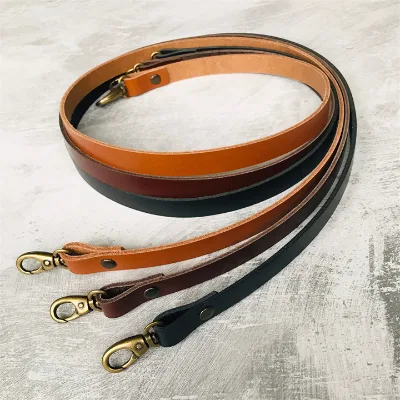 Purse Handle Replacement Cowhide Leather Handle Strap Shoulder Handbag Tote Belt Sturdy