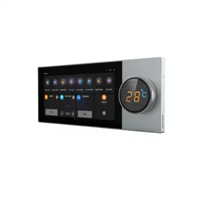 KNX 6 Inch Smart Touch Screen with POE Power Supply for Multi-Scene Multi-Device Support in Smart Home Interconnection