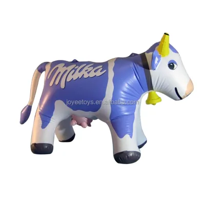 Child Inflatable Toy Blow up Cow PVC Inflatable Dairy Cattle