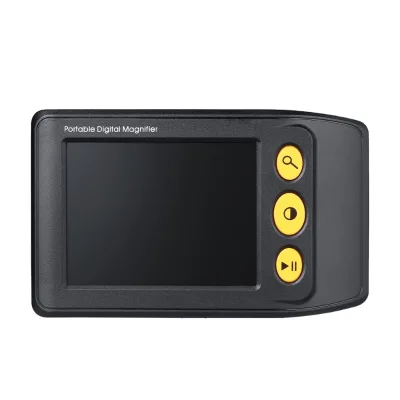 3.5 Inch Digital Magnifier with 3.5'' LCD Screen Low Vision Aid 2x-25x Zoom Video Magnifier