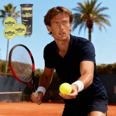 Aolilai Club Original Brand Tennis Balls 3-Can Pack Good Air Tightness Outdoor Sport Tennis Ball