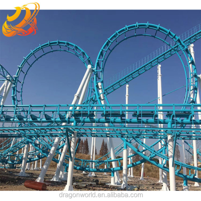 High Amusement Park Equipment Rides Big Folded Roller coaster for Sale