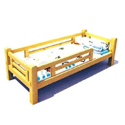 Hot Sale Design Solid Wood Baby Crib for Nersary Use Kindergarten High Bed (BD-59)