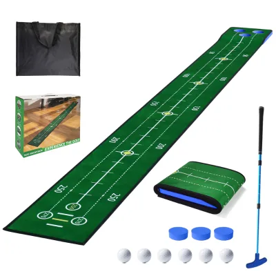 Customized Indoor Golf Putting Practice Mat for Home Training Wholesale Golf Mats