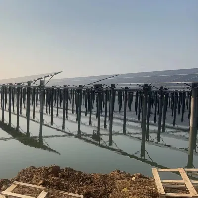 Water Pond PHC Pole Ground Solar Mountings