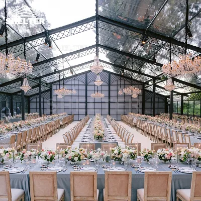 Event Marquee Church Tent Tente De Foire Tienda De Exhibiction Comercial Marquise White Big Wedding Tent for Party