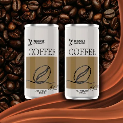 Factory Custom Instant Coffee Drinks Sugar Free  Coffee Drinks Mocha Espresso Latte in Bulk