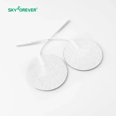 Factory Direct Sales Round 35mm Tens Pads Ems Electrode Electrode Pads for Electronic Pulse Massager