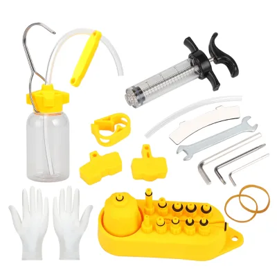 Professional Bicycle Hydraulic Disc Brake Oil Bleed Repair Tool Kit Bike Repair Tool, Bicycle Oil Disc Bleed Repair