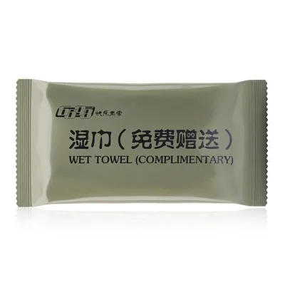 Single Package Refreshing Hand Wet Towel for Hotel Restaurant