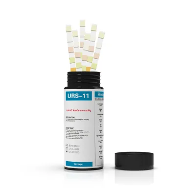Medical Disposables Electric Urine Test Strips URS-10/11/12T Urinalysis Reagent Strips OEM Packing CE Certified Class II