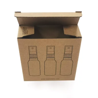 Hot Sales Custom Design Art Paper Bottle Packing Box Premium Custom Printing on Paper & Paperboard