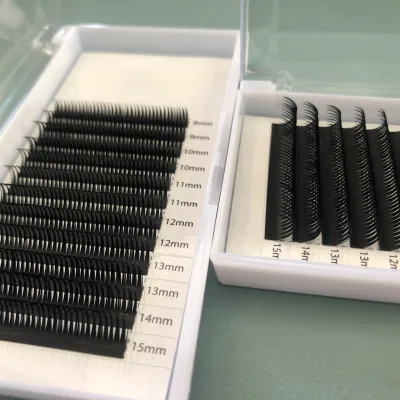 Abonnie Lash Wholesale Manga Wet Look Diy Cashmere Matte Wet Lash Trays