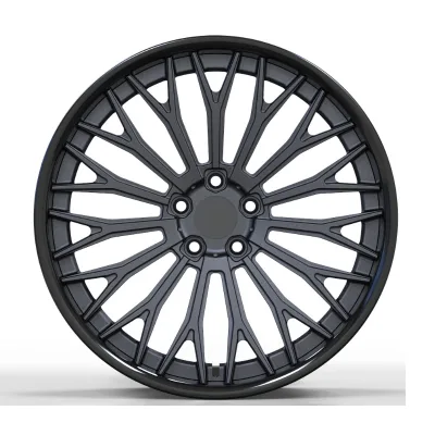 Alloy Car Wheel Rims 18-Inch Deep Dish 5*112 5*120 5 Lugs Forged Wire Spokes Multi-Design New LM Rivets Aluminium Forged