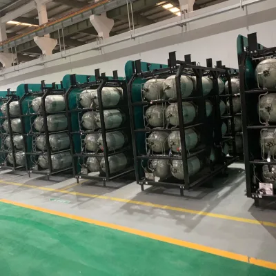 Daze Daze-1016 35MPa Type 4 R134 160L*4 CE Certified High Pressure Gas Cylinder On-board Hydrogen Supply System
